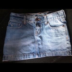 Abercrombie girl’s jean skirt